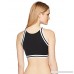 Hobie Junior's Sporty Stripe High Neck Bikini Top Black B074WR5MX6